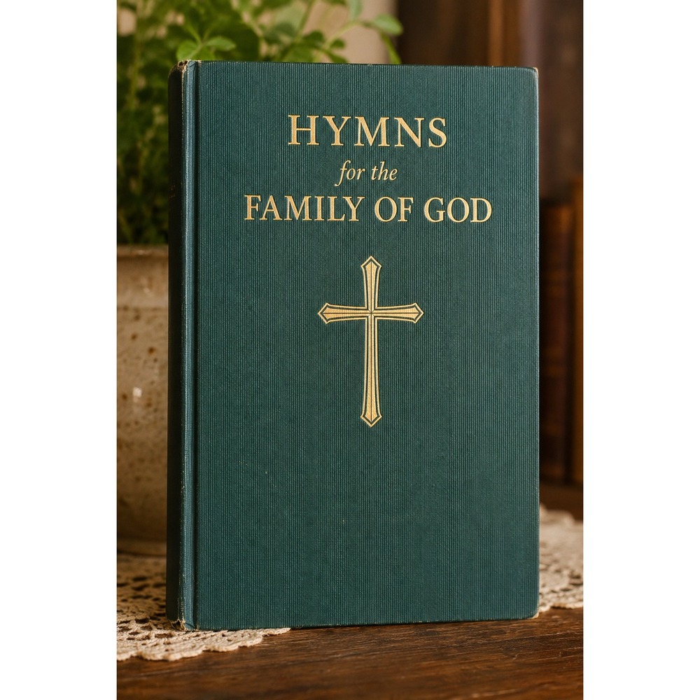 Vintage 1976 Hymns for the Family of God Hardcover Hymnal NWT Provenance